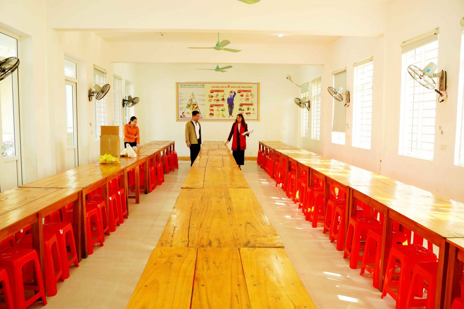 KIỂM TRA BÁN TRÚ TẠI TRƯỜNG TIỂU HỌC NHÂN THÀNH