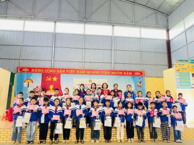 Đại hội cháu ngoan Bác Hồ trường TH Nhân Thành năm học 2024-2025