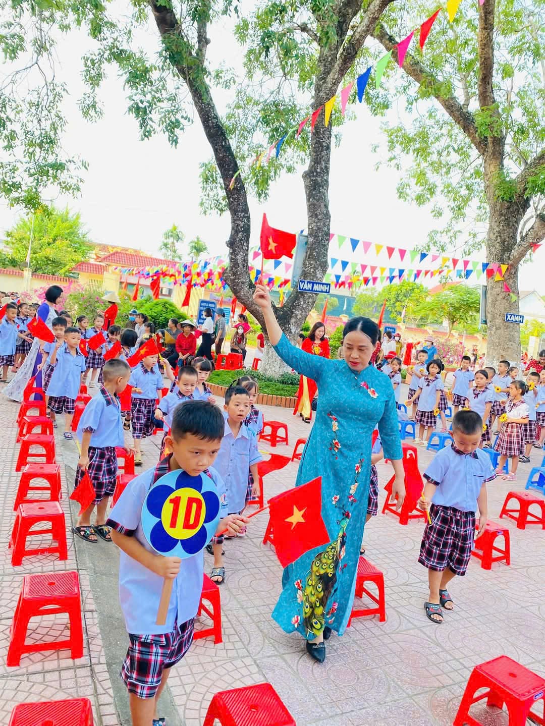 Lễ khai giảng năm học 2024 - 2025 trường TH Nhân Thành